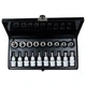 Набор насадок Torx 1/2" 19шт CrV металлический кейс 50BV30 1,7 кг - изображение 3