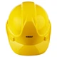Каска будівельна 8 точок кріплення жовта HDPE 21,5х29х21 см 0,38 кг - зображення 1