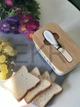Маслянка керамічна з ножем та бамбуковою кришкою Butter EK12398 - изображение 3