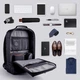 Рюкзак Jinshengsi премиум мужской водостойкий деловой вместительный - изображение 5