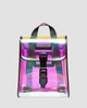 Женский рюкзак DR. MARTENS Iridescent Transparent PU Mini Backpack Multi+Black IRIDESCENT TPU+FELIX RUB OFF AB053613 (89611) - изображение 1