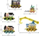 Набор из 5 Поездов Томас и Друзья Строительная Бригада Thomas and Friends Fisher-Price JBW26 - изображение 4