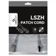 Патч-корд 5м S/FTP Cat 6A CU LSZH grey Cablexpert (PP6A-LSZHCU-5M) - зображення 4