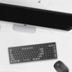 Клавиатура OfficePro (SK985B) Wireless/Bluetooth Black (SK985B) - изображение 6