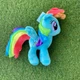 М'яка іграшка My Little Pony Принцеса Радуга Деш 30 см Мій маленький поні Іграшка для дівчаток Єдиноріг - зображення 3