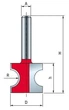 Фреза кінцева Freud D47 h28,7 H66,7 (99-00712P) - изображение 3