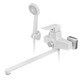 Змішувач для ванни Plamix Kubus-006 Euro Set White (з шлангом, лійкою та кронштейном) (PM0738) ( 20560 ) - изображение 2