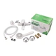 Змішувач для ванни PLAMIX RODRI-009 EURO SET WHITE (з шлангом, лійкою та кронштейном) (PM0740) - изображение 4