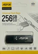 USB Flash Aspor AR121 256GB- чорний - изображение 1