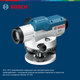 Оптичний нівелір Bosch GOL 26D + будівельний штатив BT160 + вимірювальна рейка GR500 (0601068002) - зображення 5