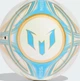 М'яч футбольний Adidas Messi Clb KE7538 4 Бежево-блакитний (4068818069768) - зображення 3