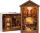 Румбокс Старовинна читальна зала Інтер'єрний конструктор Reading Hall DIY Miniature Dollhouse Kit SQ-111 - изображение 8
