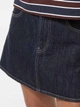 Юбка джинсовая мини летняя прямая женская Uniqlo 803525485 L Синяя (1160610219) - изображение 3