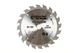 Диск пильный для дерева MASTERTOOL с твердосплавными напайками 185×20×20T адаптер 20-16 08-7192 - изображение 1