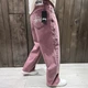 Чоловічі широкі джинси Stussy бордо, вільний крій, оверсайз, Y2K стиль, Туреччина 36 (1027-980) - изображение 4