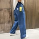 Чоловічі широкі джинси Carhartt блакитні, вільний крій, Y2K стиль, преміальна якість. 36 (1027-745) - изображение 2