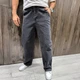 Чоловічі широкі джинси Carhartt темно-сірі, оверсайз, Y2K стиль 31 (1060-664) - зображення 5