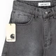 Чоловічі широкі джинси Carhartt темно-сірі з потертостями, вільний крій, Y2K стиль 33 (1027-780) - изображение 8