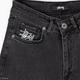 Чоловічі джинси Мом Stussy темно-сірі фуме, вільний крій, базові, щільний турецький джинс 30 (1045-3) - зображення 4