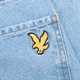 Джинси чоловічі широкі Lyle&Scott блакитні 27 (1027-222) - изображение 5