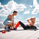 Балансувальна платформа Gymtek півсфера CoreBalance + помпа 2в1 (5905884425909) - зображення 13