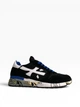 Мужские кроссовки повседневные Premiata Mick Black Blue White 41 (26,0 см) Черный - изображение 1