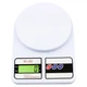 Ваги кухонні з підсвічуванням Electronic Kitchen Scale SF400, до 10 кг, Білі - зображення 1
