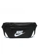 Бананка большая Nike Tech Hip Pack найк поясная сумка черная белое лого - изображение 1