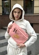 Бананка большая Nike Tech Hip Pack найк поясная сумка розовая женская - изображение 8