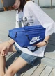 Бананка большая Nike Tech Hip Pack найк поясная сумка синяя - изображение 4