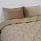 Одеяло ТЕП. Velour золотой беж зимнее-180х210 - изображение 4