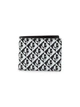 Кожаный кошелек Karl Lagerfeld Paris с логотипом 1159863614 (Черный/Белый One size) - изображение 1