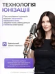 Фен щетка вращающаяся, Geemy HOT AIR BRUSH 1000 Вт фен для волос, стайлер с щеткой для укладки, фен-щетка браш для объема, браш для волосс - изображение 3
