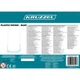 Дитяча пластикова гойдалка Kruzzel 25446 для дому та саду, 50кг - зображення 2