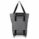 Сумка господарська на колесах Shopping Bag 32 х 15 х 40 см (R32864) Сірий - зображення 5