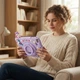 Чехол детский Silikon Power с подставкой и ремешком Apple iPad 6 (2018) 9.7" Единорог Purple - изображение 9