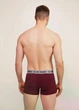 Трусы боксеры мужские хлопковые Giulia G-MAN 20401/60 XXL Bordo-maroon, эластичные, однотонные - изображение 6