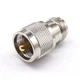 Переходник (коннектор) антенный UHF male (PL-259) – N female (N-type female) для радиосвязи и антенн - изображение 2