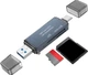 Картрідер Zenwire BYL-2218TU Adapter 4 in 1 USB 3.0 USB-C SD + MICRO SD Blue (5904507529130) - зображення 2