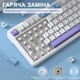 Беспроводная механическая клавиатура Attack SHARK X85 (82 клавиши, BT, 2.4 ГГц, USB Type-C, BlackBerry) - изображение 6