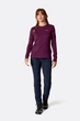 Кофта Rab Force LS Tee Wmns M Mulberry (1033-RB QCC-23-MUL-12) - зображення 7