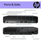 Компьютер HP Pro 400 G9 Mini / i3-13100T, 8, 512, WiFi, кл+м, Win11P (884V0EA) - изображение 8