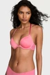 Комплект белья: бюстгальтер push-up и трусики-шортики Victoria's Secret 85C/L Розовый (151535) - изображение 5
