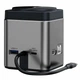 БЗУ + HUB WIWU Wi-W025 Cube 9in1 USB-C 64,5x65,4x79,5 мм алюміній сірий - зображення 2