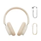Накладні бездротові навушники Baseus Bowie D05 Bluetooth 5.3 Creamy-white - зображення 2
