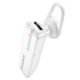 Bluetooth гарнитура Borofone BC36 Lucky моно 62х14х21 мм ABS пластик белая - изображение 2