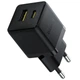 СЗУ Baseus Palm Fast Charger 30W 1USB-A 1C ABS-пластик Cluster Black - зображення 3