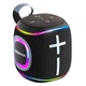 Bluetooth колонка Hopestar P61 10W черная пластиковая с подсветкой и влагозащитой - изображение 3