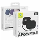 Силиконовый чехол Liquid Silicone для AirPods Pro 3 черный силикон - изображение 2