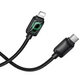 Дата кабель Hoco U146 Type-C to Lightning 30W 1.2m PVC Чорний - зображення 5